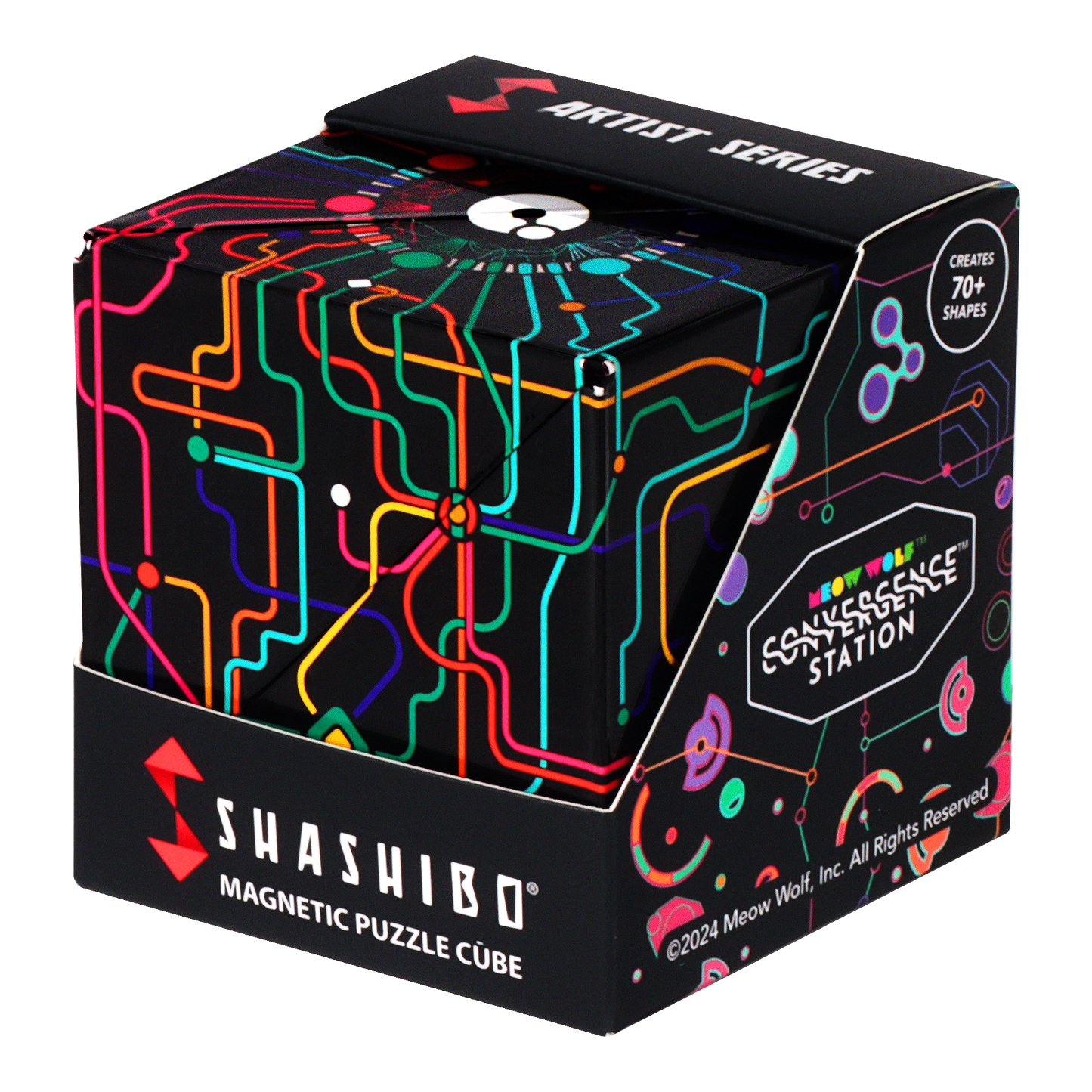Shashibo Magnetic Puzzle Cube - Q Dot Map