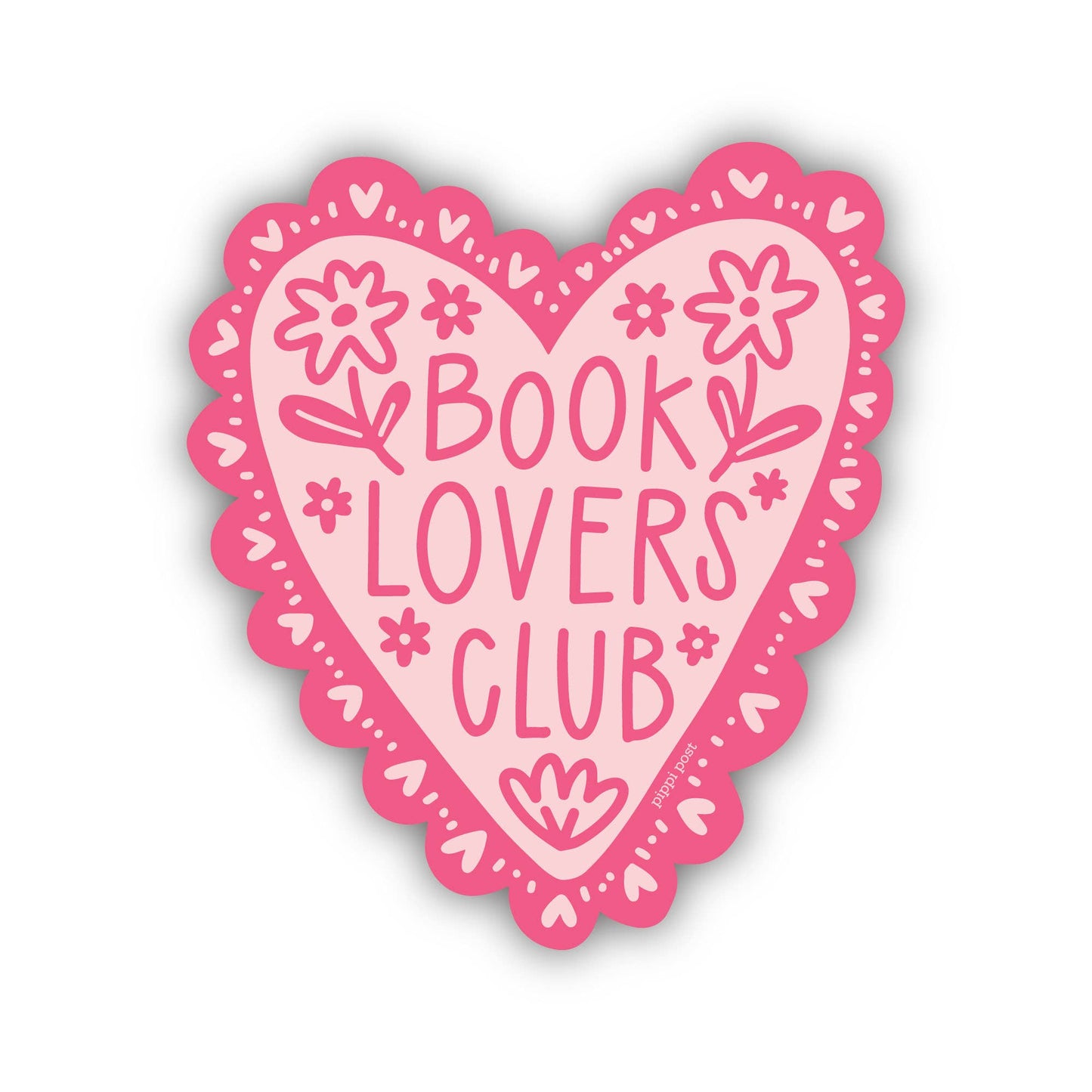 Book Lovers Club Sticker