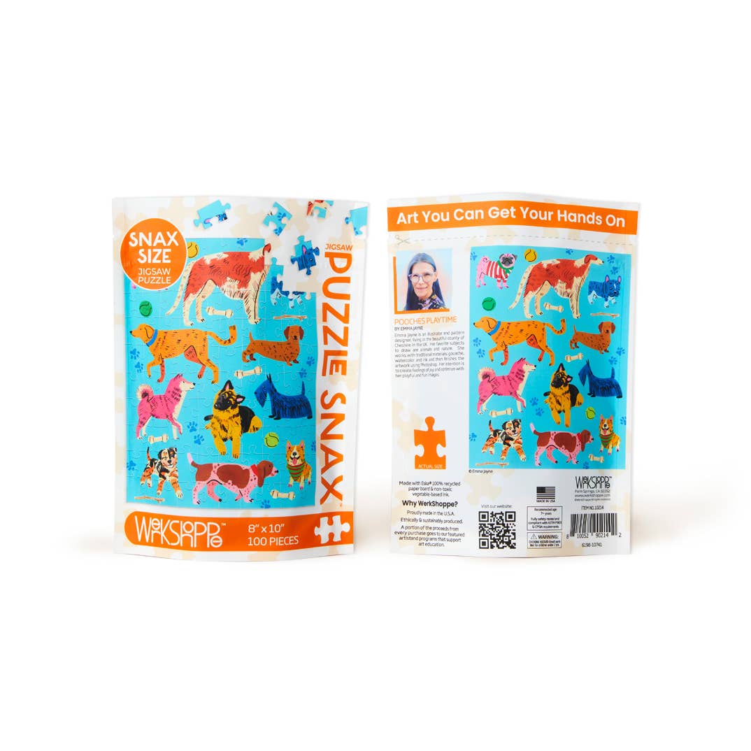 Puzzle Snax Pooches Playtime 100 Piece