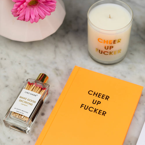 Glass Bottle Matchsticks - Make Good Decisions