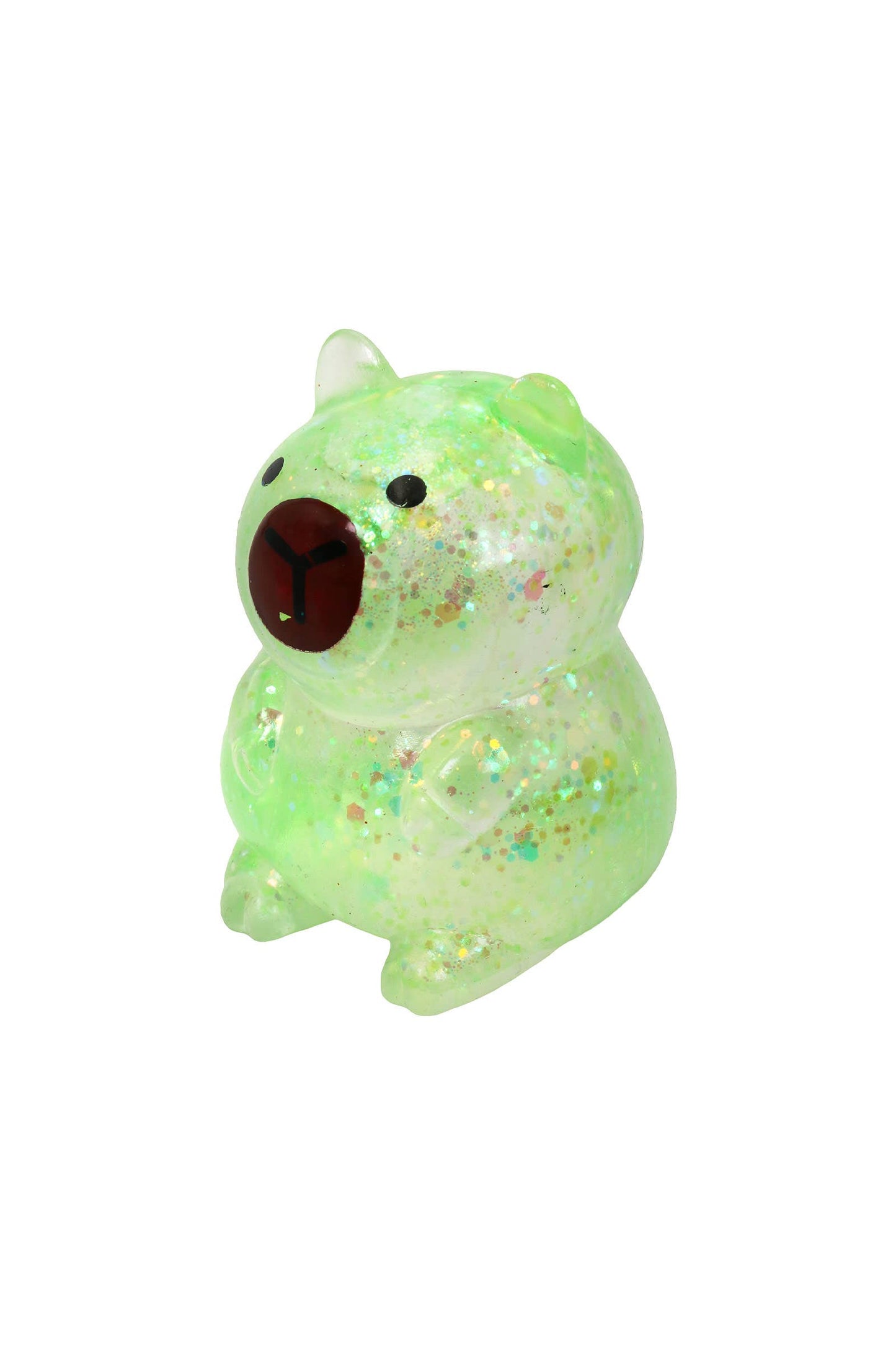 Capybara Glitter Squishy - Assorted Colors
