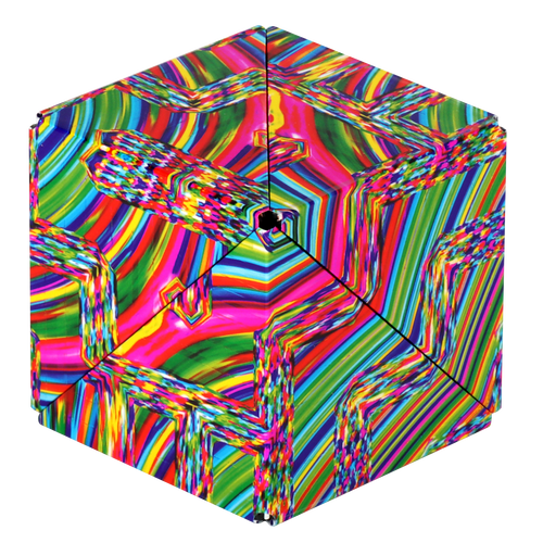 Shashibo Magnetic Puzzle Cube - Watercolor