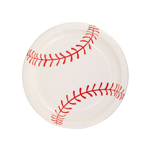 Baseball Paper Plates - 8 Ct.