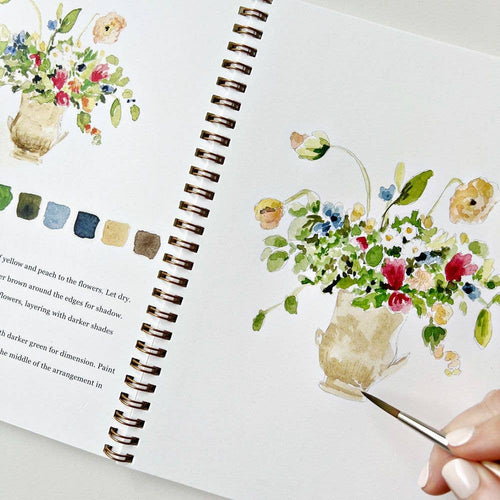 Watercolor Workbook - Bouquets