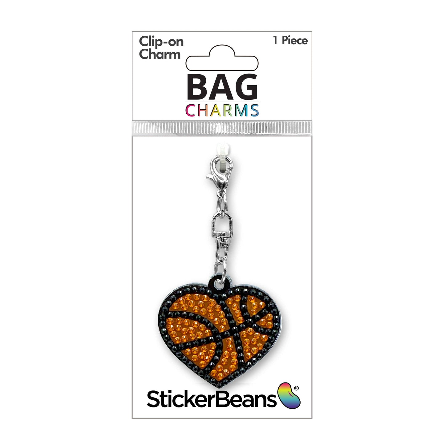 StickerBeans Basketball Bag Charm