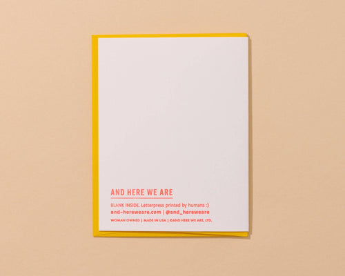 Happy Birthday Hottie Card