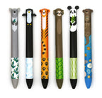 Twice as Nice Cute Creatures 2-Color Click Pen