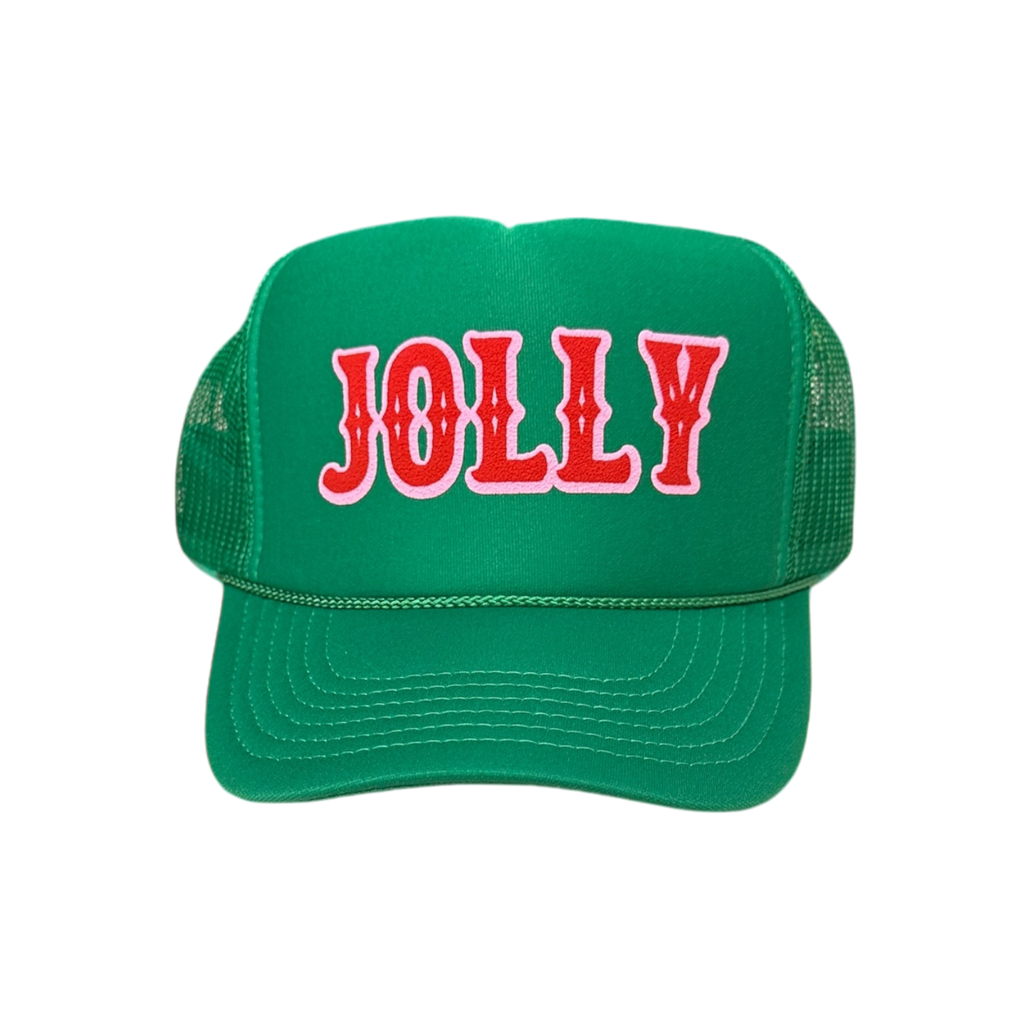 Holiday JOLLY Trucker Hat - Green