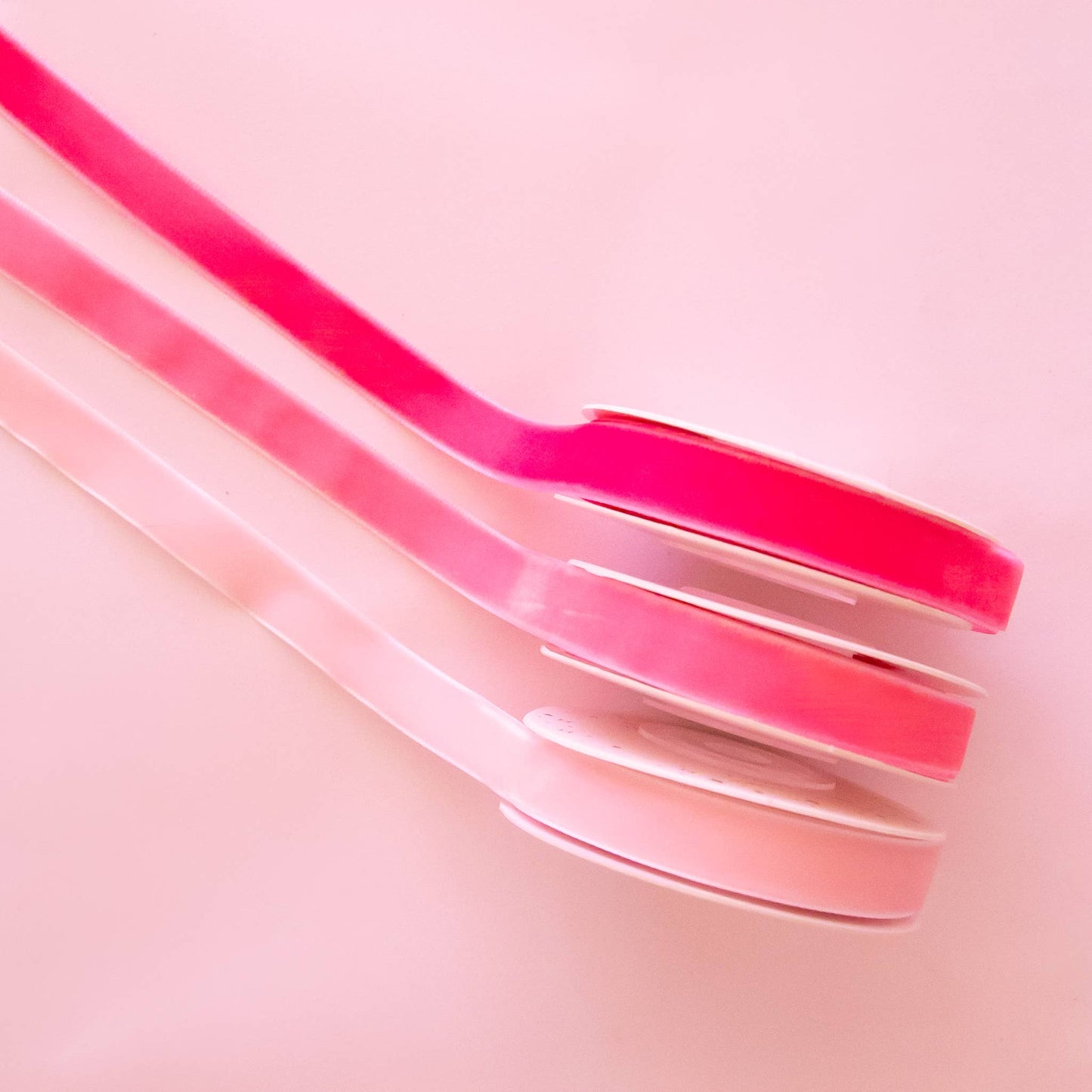 Holiday Velvet Ribbon Pack - Pink