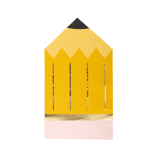 Pencil Shaped Napkins - 18 ct.