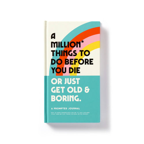 "A Million Things to Do Before You Die" Prompted Journal
