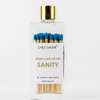 Glass Bottle Matchsticks - Left of My Sanity