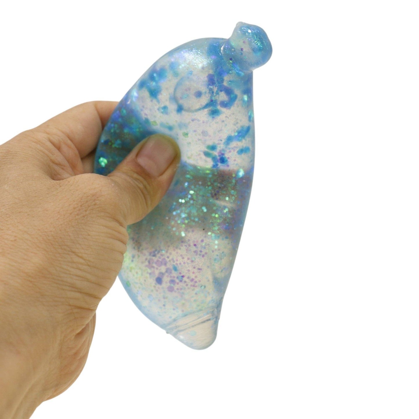Glitter Banana Squishy Toy