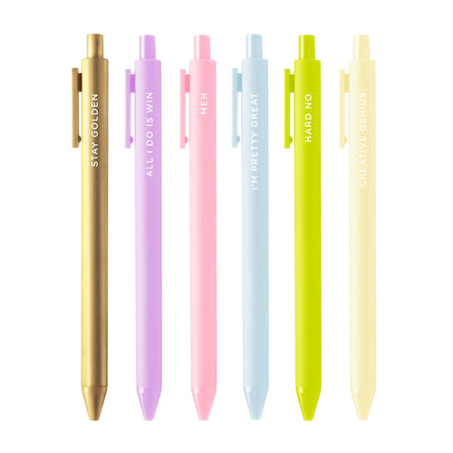 Jotter Sets - 6 pack - No Worries