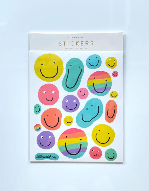 Smiley Sticker Sheets