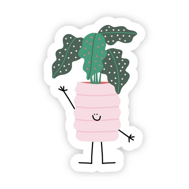 Plant Doodle Friend Sticker