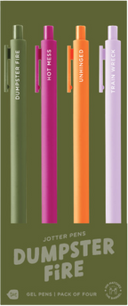 Jotter Sets - 4 Pack -Dumpster Fire