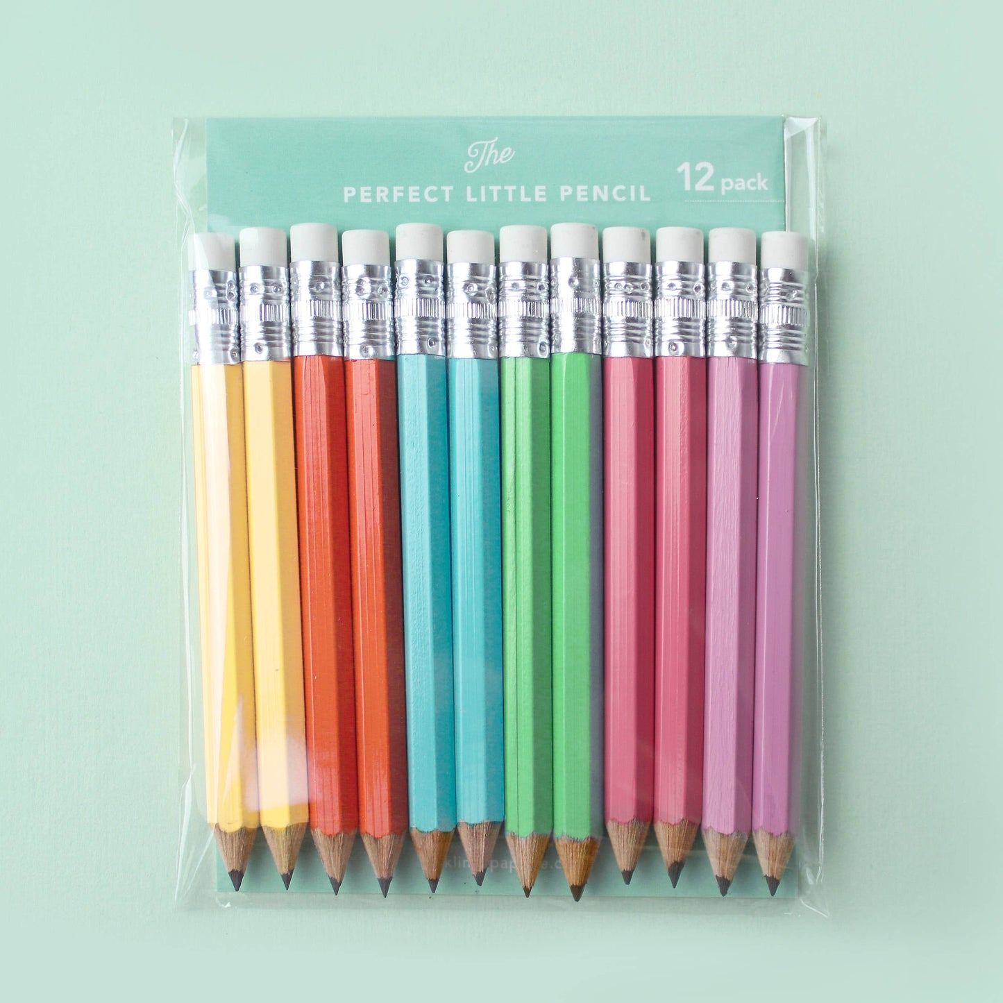 Rainbow Mini Pencils - Set of 6