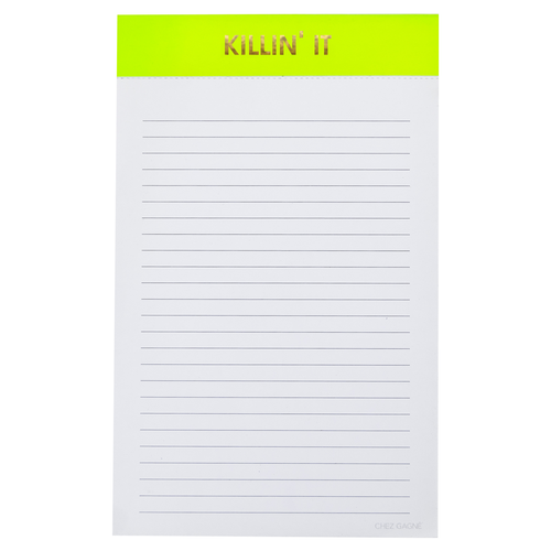 Killin' It Notepad