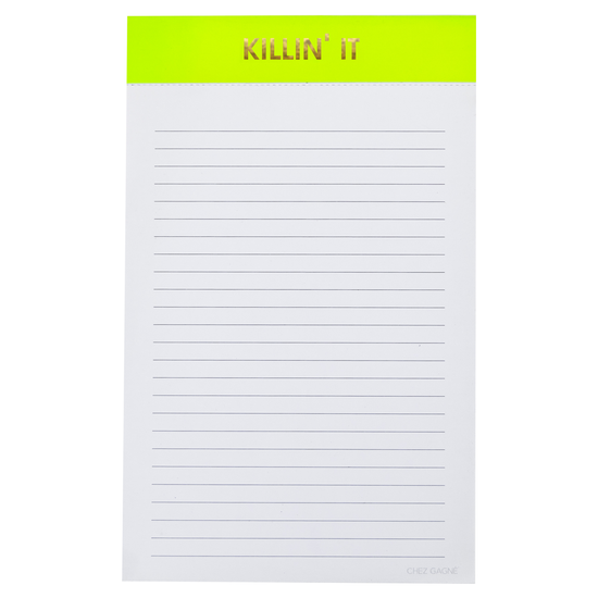 Killin' It Notepad