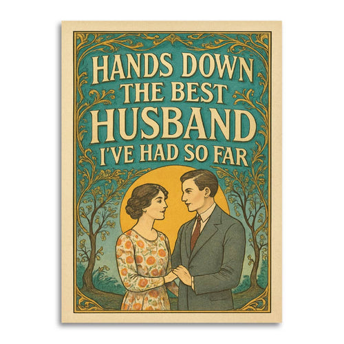 Best Husband So Far  Anniversary Card