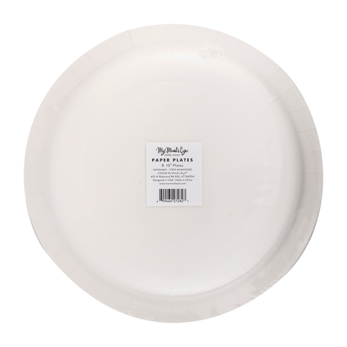 Hamptons Chambray Gingham Plates - 8 ct.