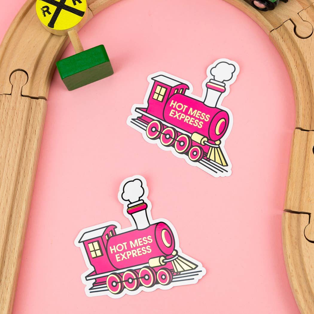 Hot Mess Express Vinyl Sticker