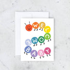 Welcome Baby Caterpillar Greeting Card