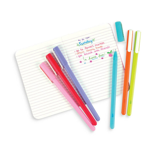 Fine Lines Gel Pens - Set of 6