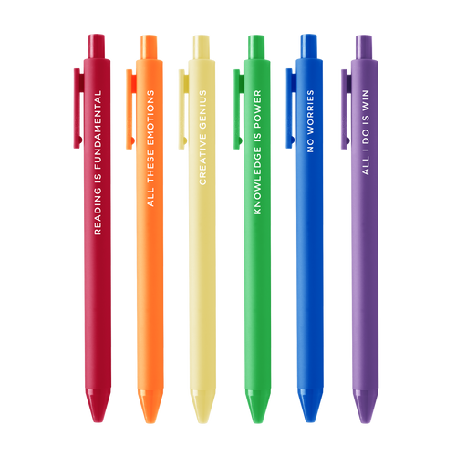Jotter Sets - 6 pack - No Worries