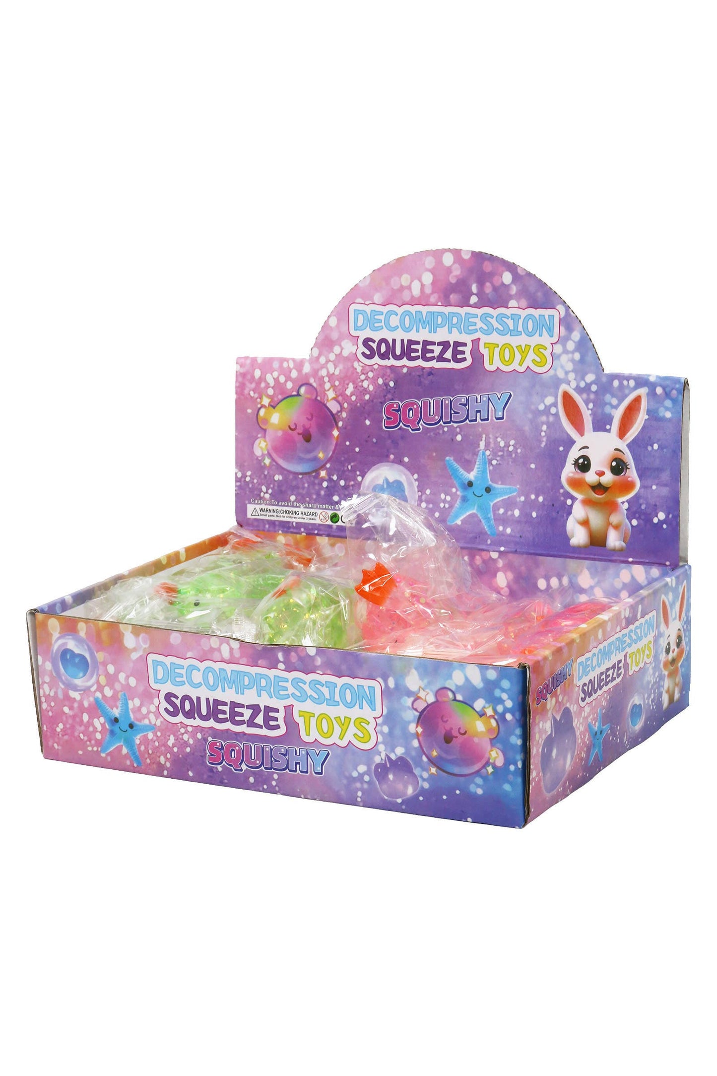 Duck Glitter Squishy - Assorted Colors
