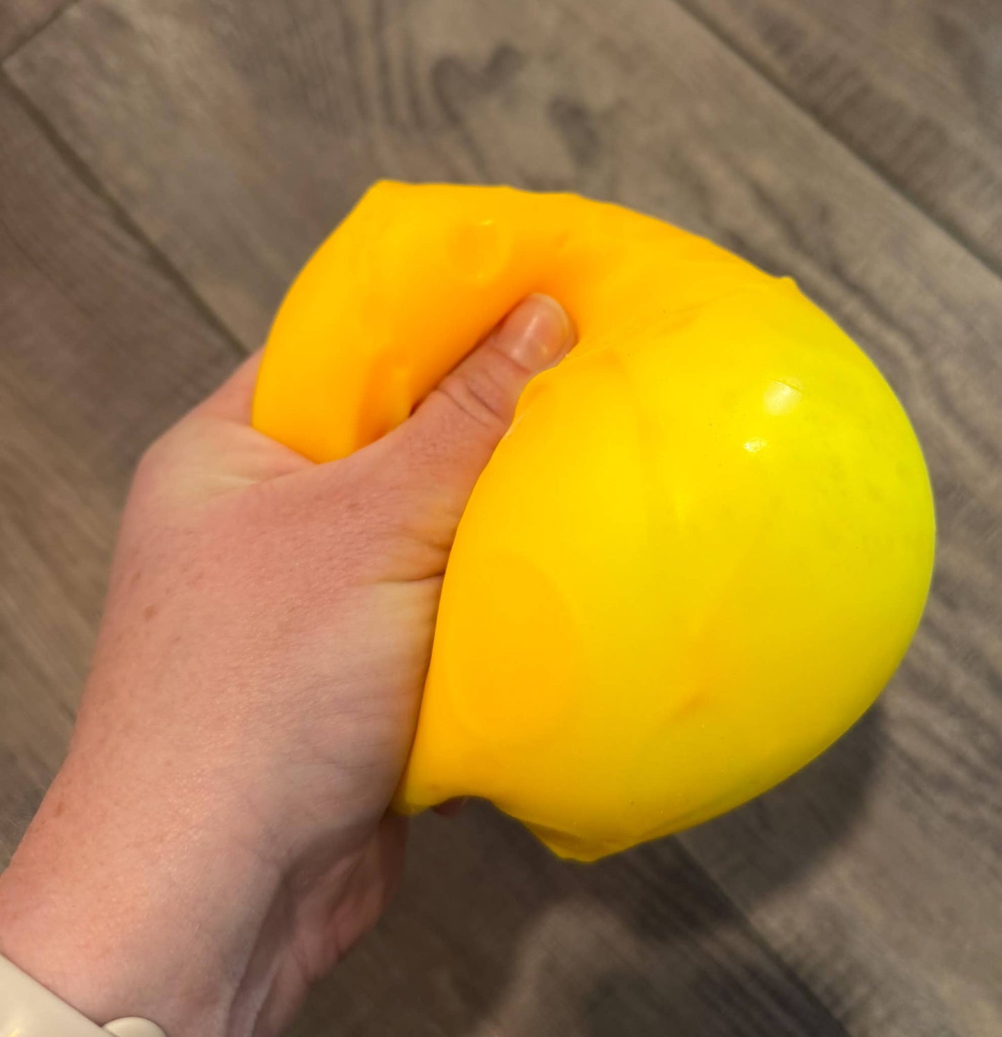 Block of Cheddar Squishy Cheese Toy