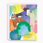 Party Animals Birthday Card