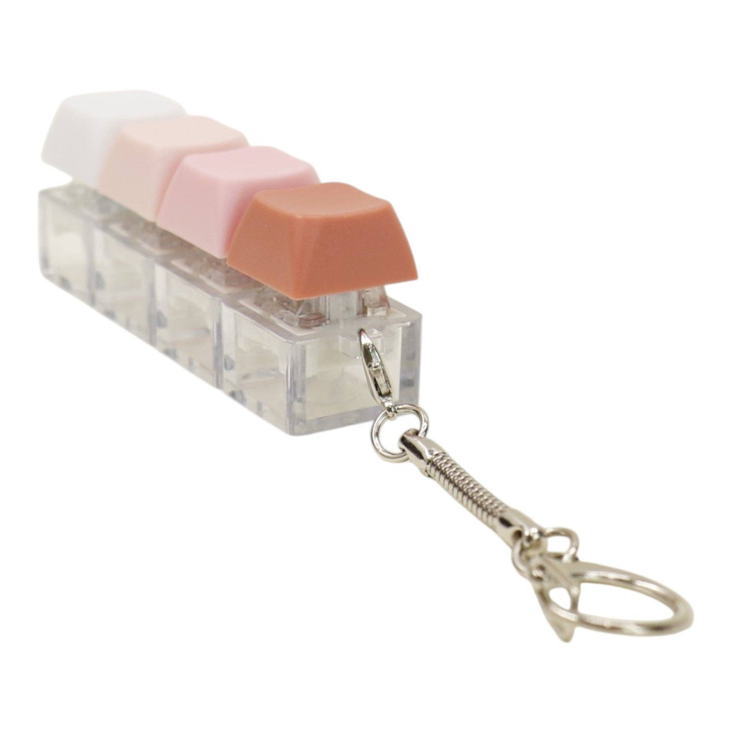 Pastel Keycap Fidget Keychain - Assorted Colors