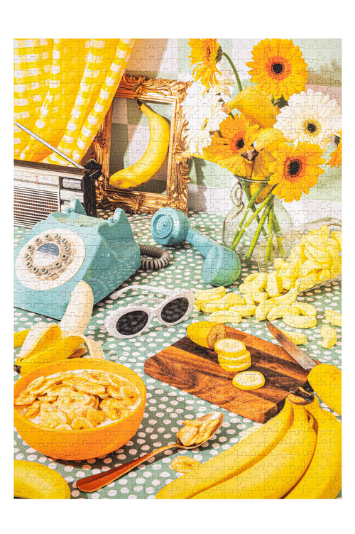 Go Bananas 1000 Piece Jigsaw Puzzle