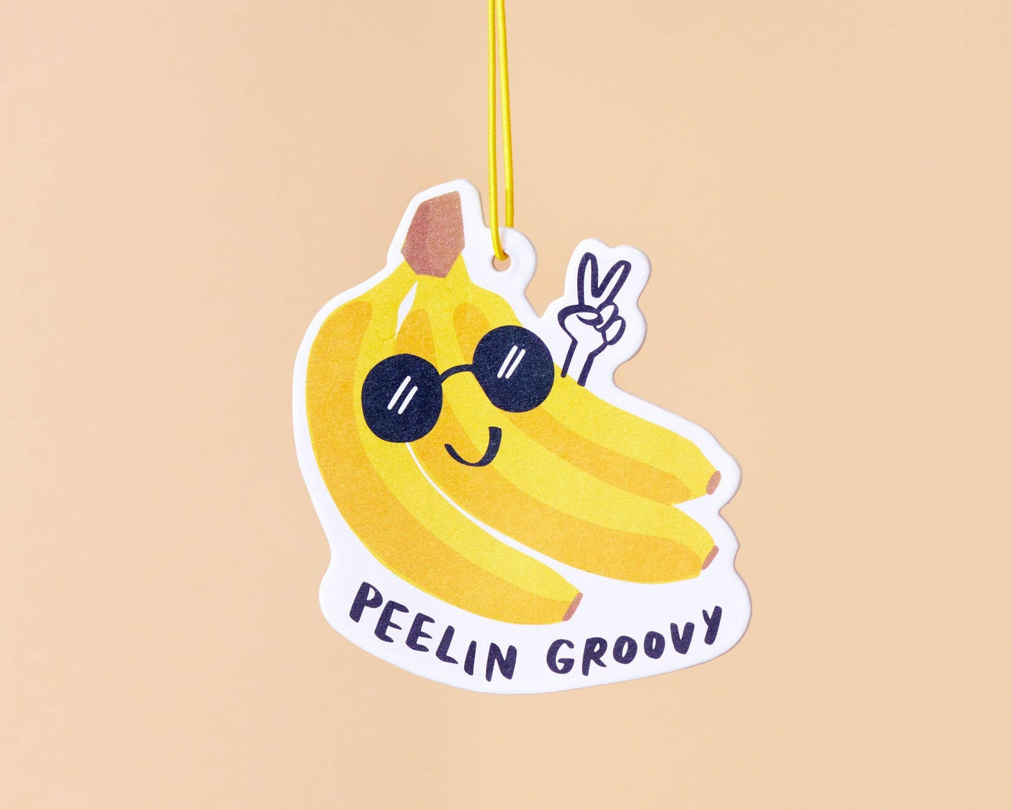 Car Air Freshener - Peelin' Groovy Banana