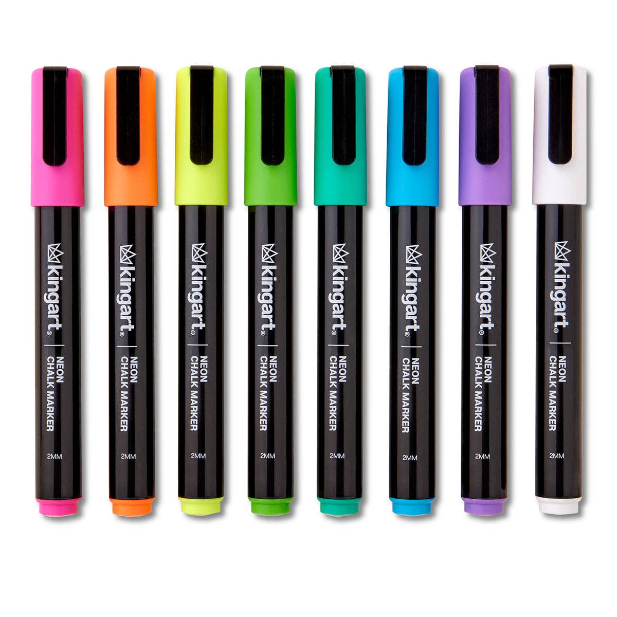 Chalk Markers – Neon Palette, 8 Colors