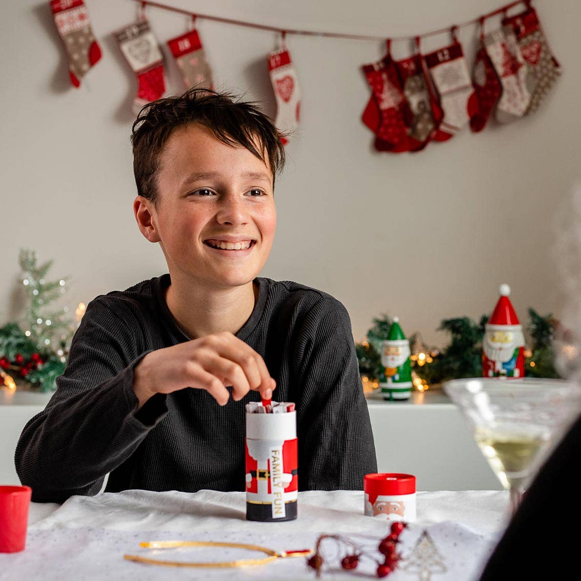 Santa Dipsticks Christmas Game