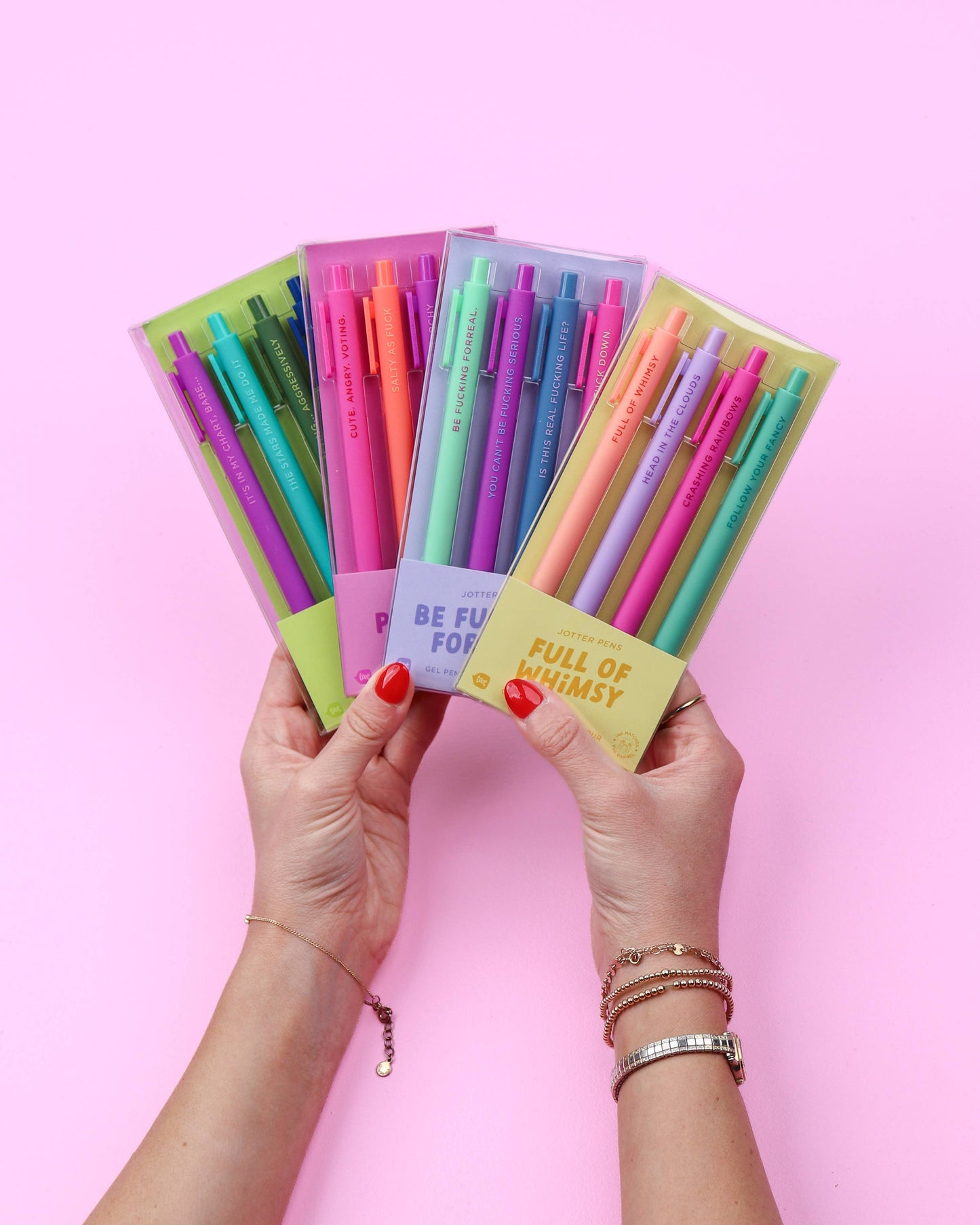 Vitals & Vibes Jotter Pen 4 Pack