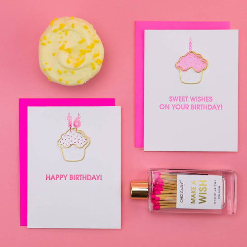 Happy Birthday 16 Milestone Paperclip Card