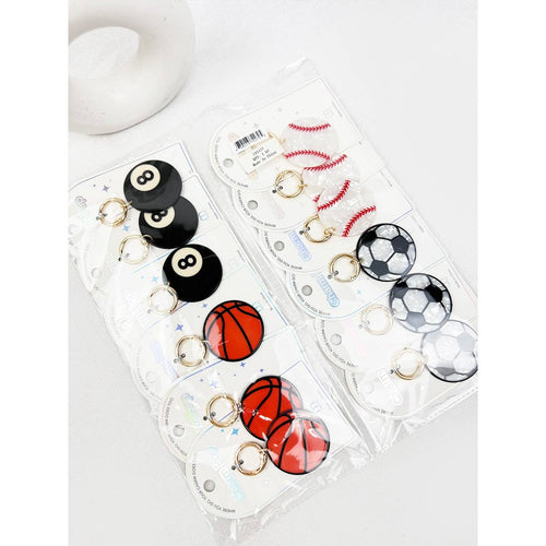 Sports Key Charm - Assorted