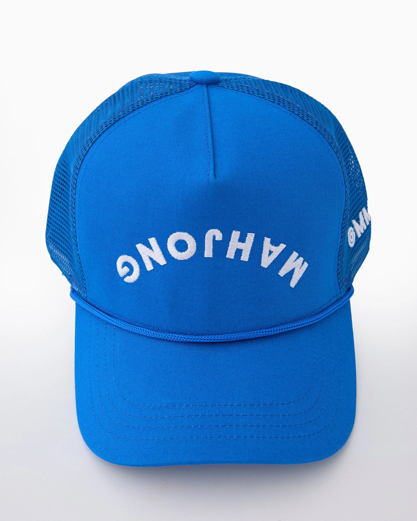 Blue Mahjong Hat