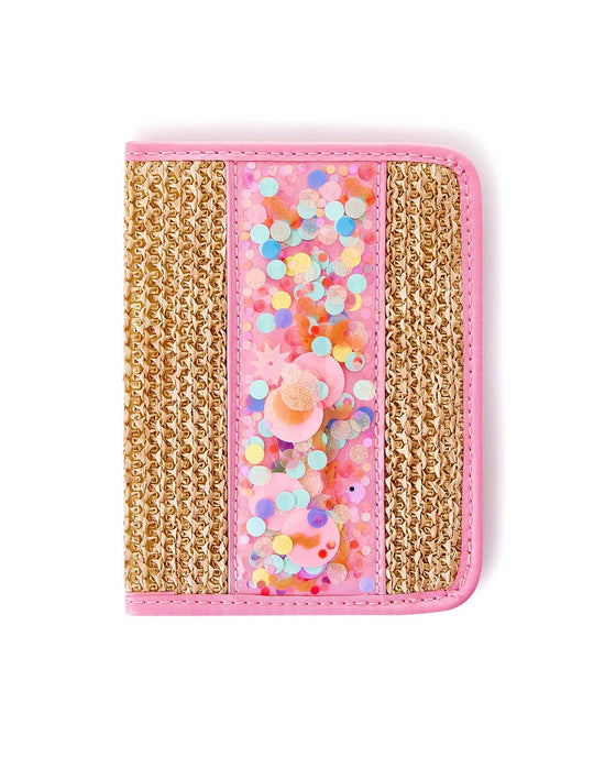 Woven Confetti Passport Holder