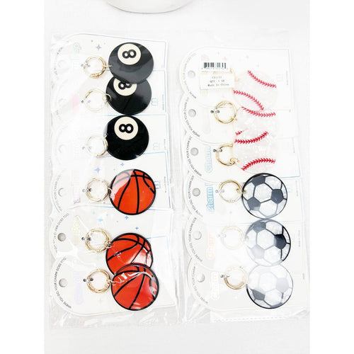 Sports Key Charm - Assorted