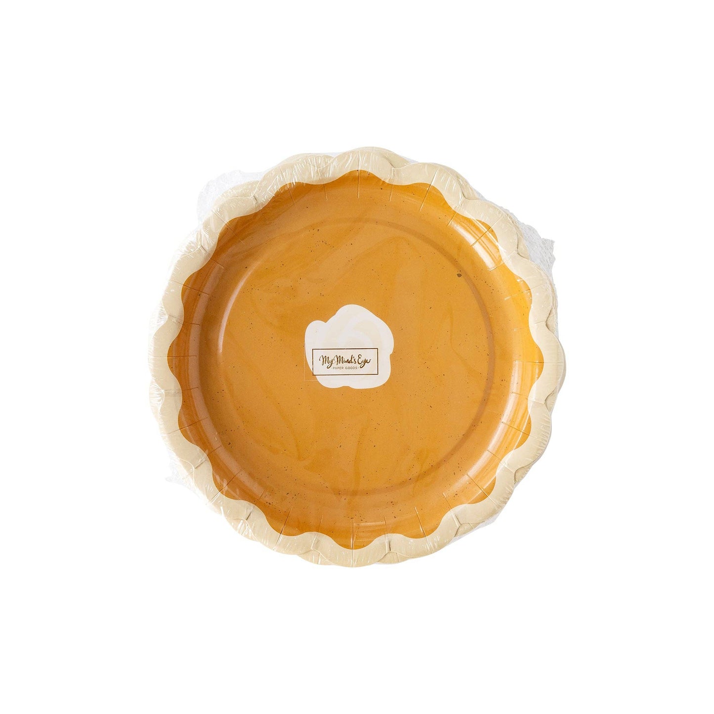 Pumpkin Pie Dessert Plates - 8 ct.