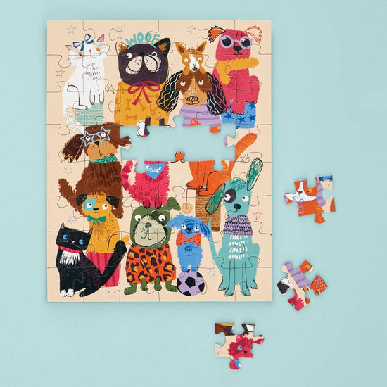 Puzzle Snax Fur Babies 48 Piece