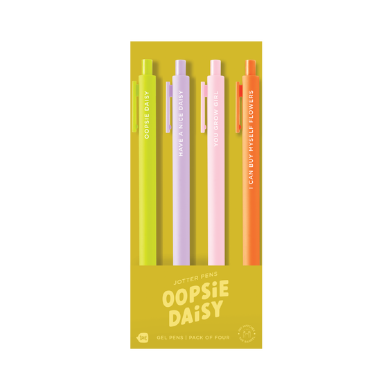 Jotter Sets - 4 Pack - I Wet My Plants