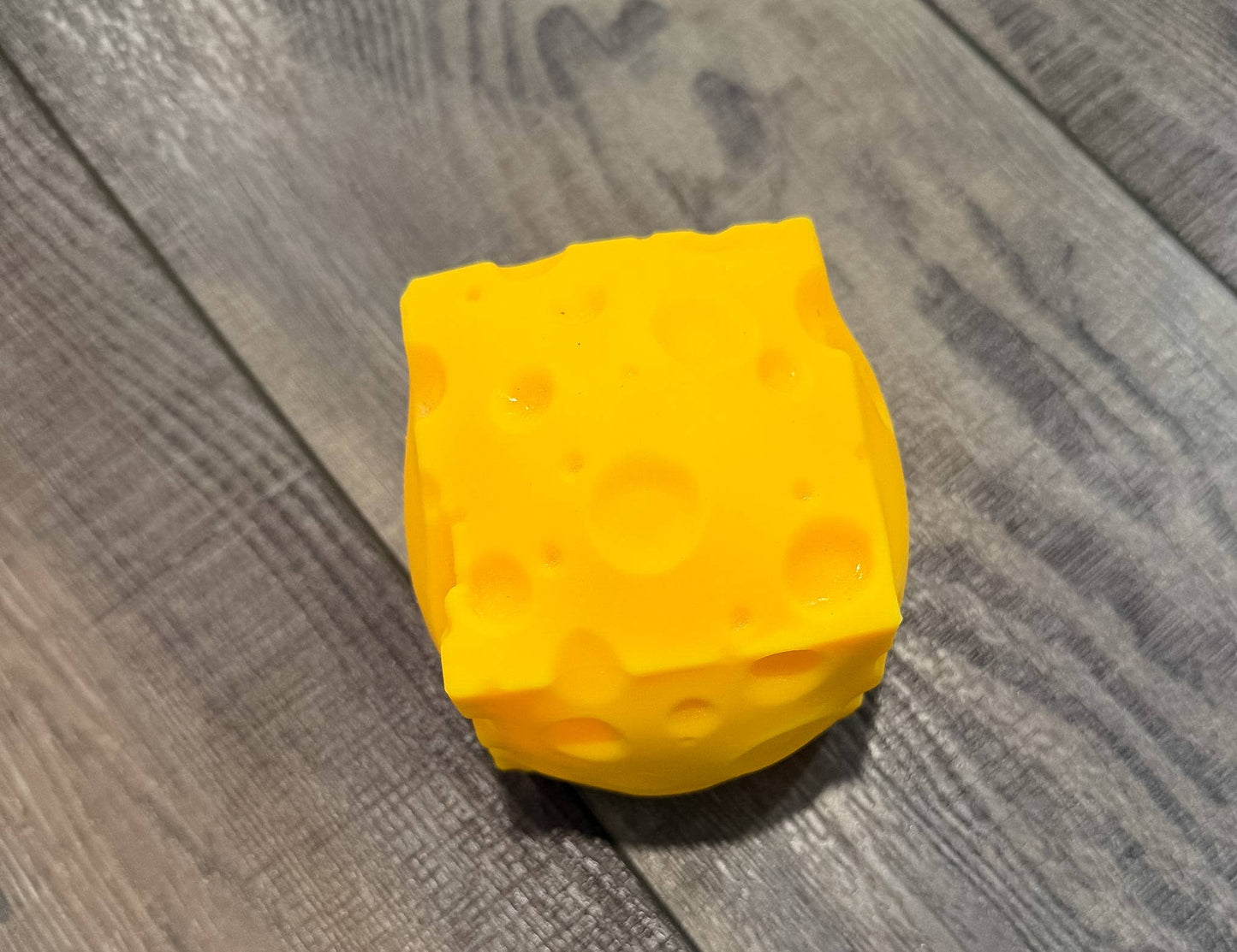 Block of Cheddar Squishy Cheese Toy