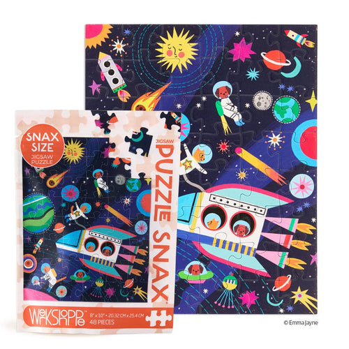 Puzzle Snax Pets In Space 48 Piece
