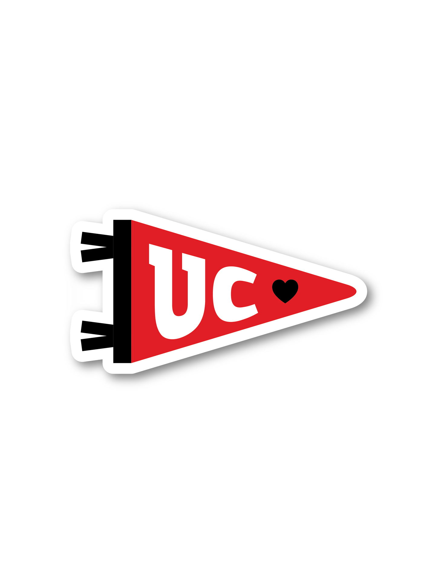 UC | University of Cincinnati Pennant Sticker